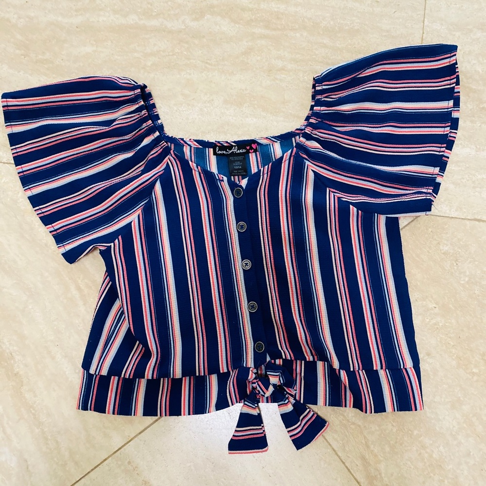 Multicolored Love Alexa top